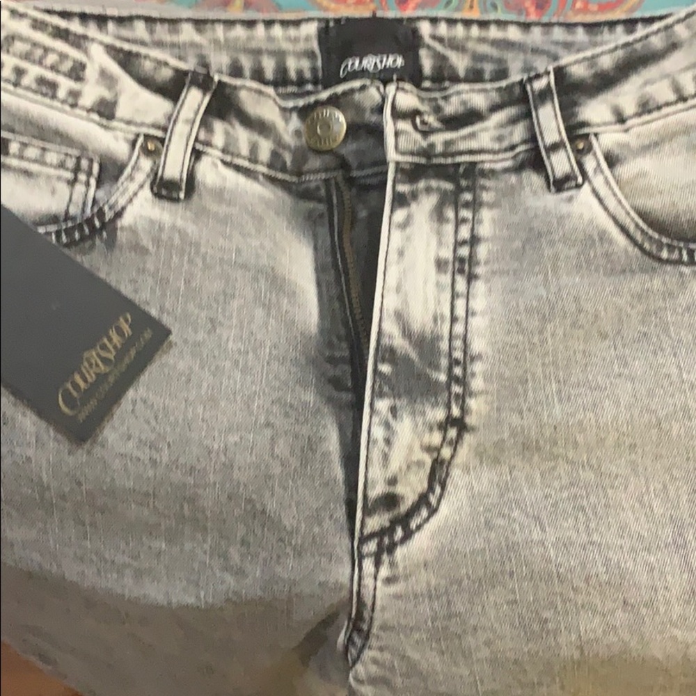 Courtshop skinny Black jeans size 27